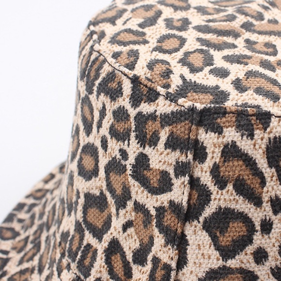 Bucket Hat Black Animal Print - Picture 10 of 12